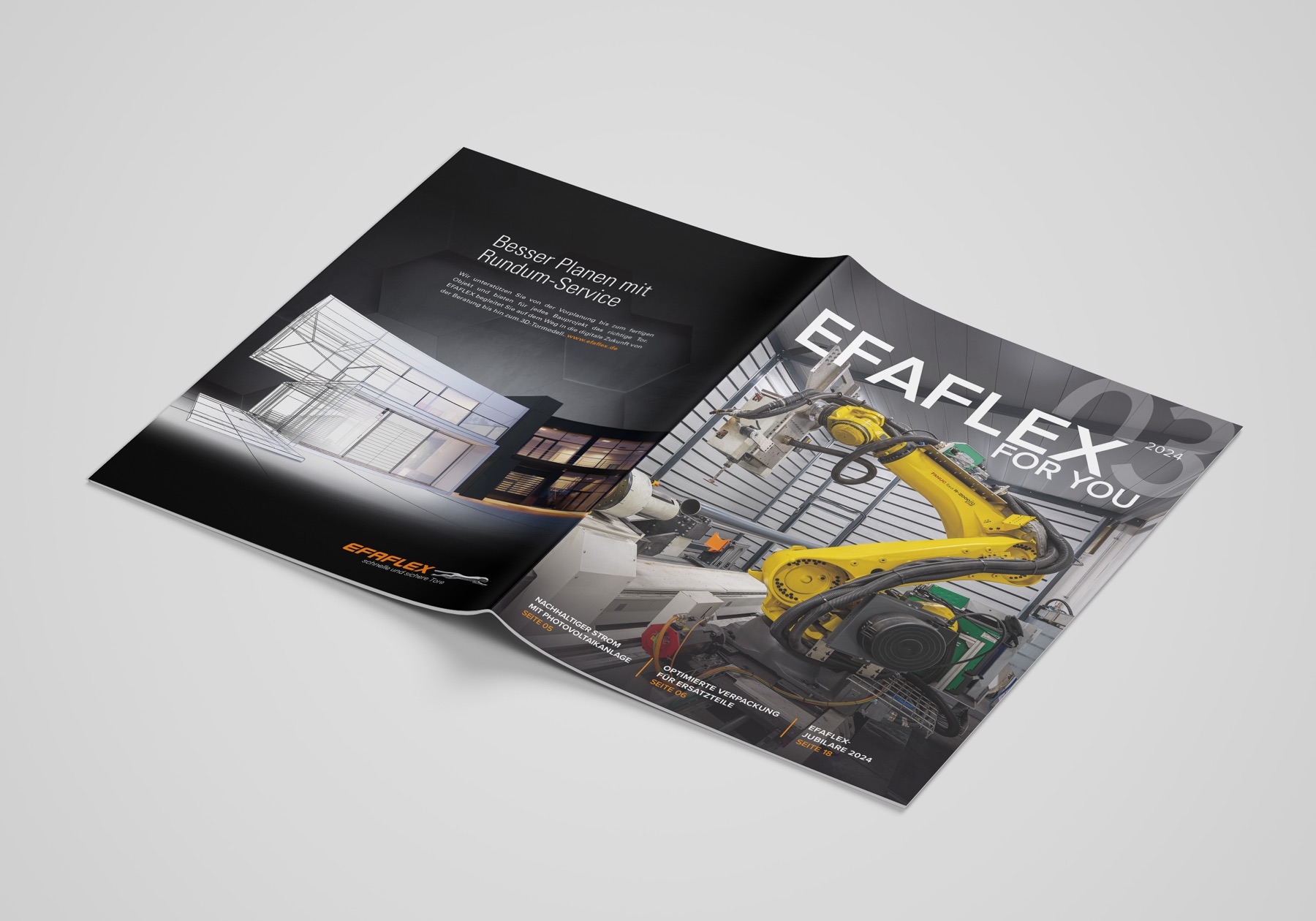 Efaflex, Broschüren für Hochleistungs-Industrietore, Bild 1 von 5
