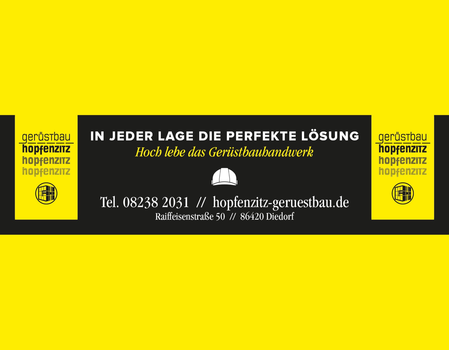 Gerüstbau Hopfenzitz, Auftritt und Personalsuche für einen Gerüstbauer, Bild 7 von 7
