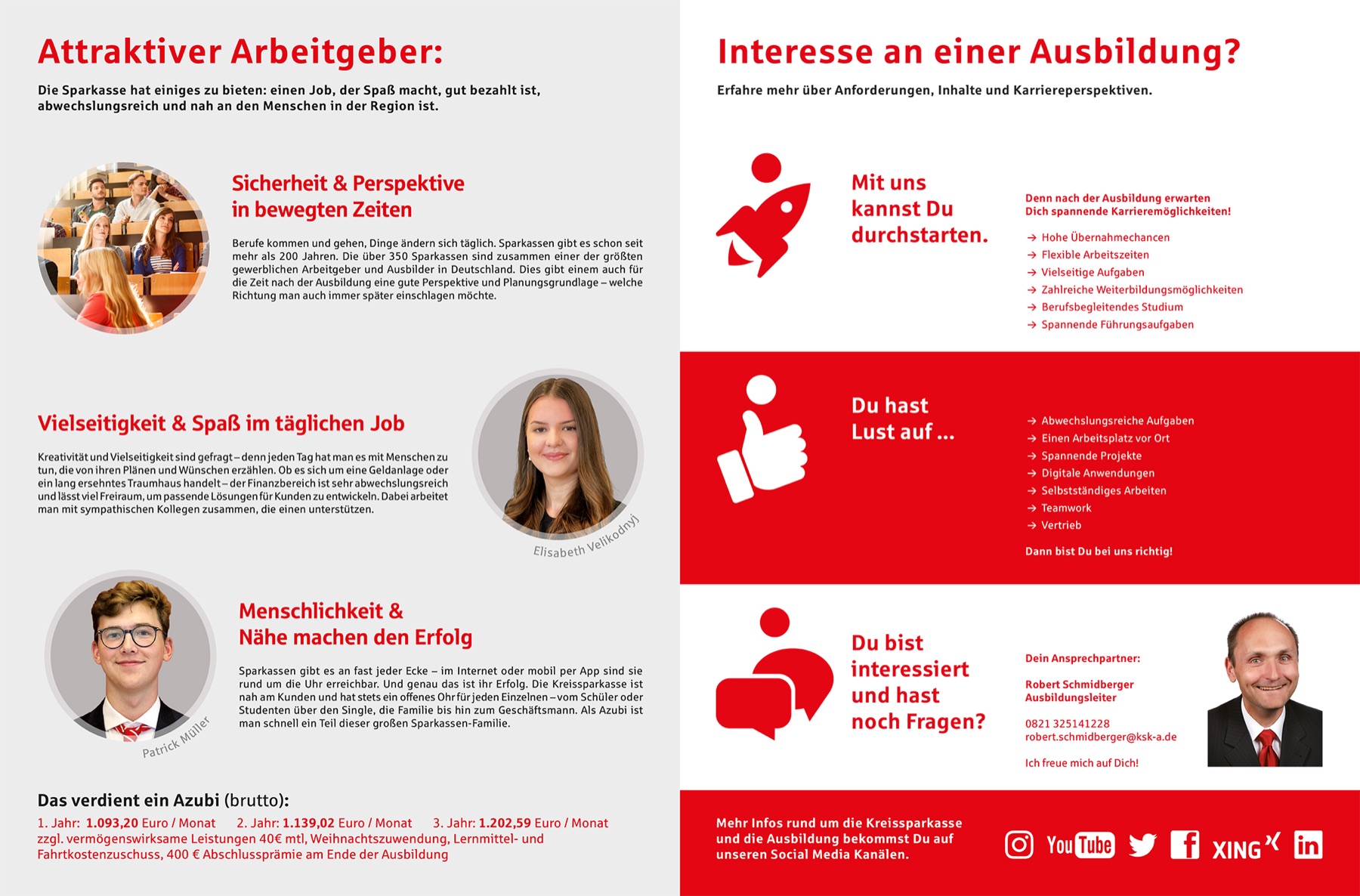 Kreissparkasse, Printprodukte für Bank- und Finanzdienstleistungen in der Region Augsburg, Bild 7 von 9