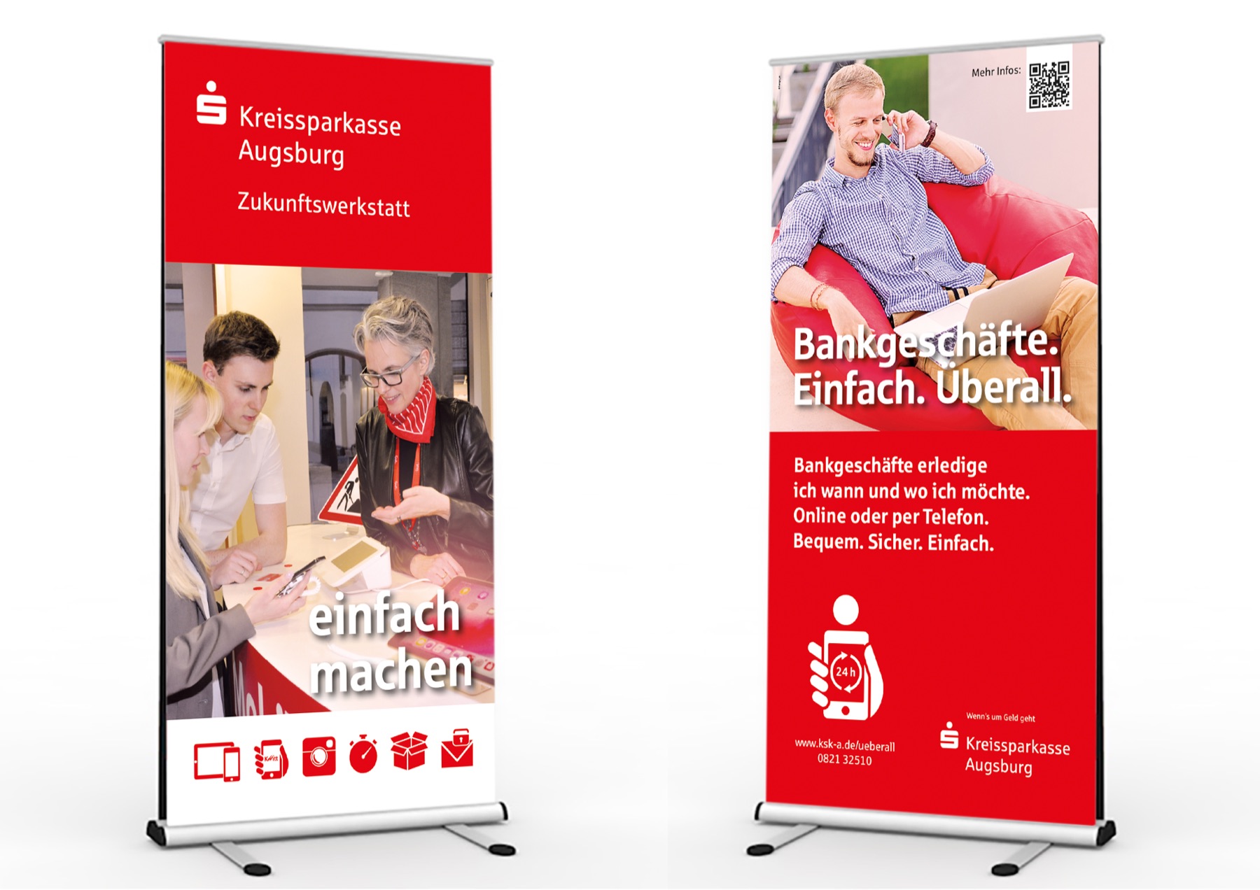 Kreissparkasse, Printprodukte für Bank- und Finanzdienstleistungen in der Region Augsburg, Bild 9 von 9