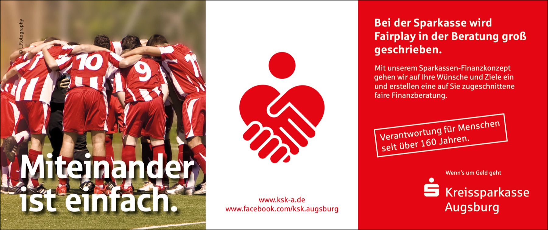 Kreissparkasse, Printprodukte für Bank- und Finanzdienstleistungen in der Region Augsburg