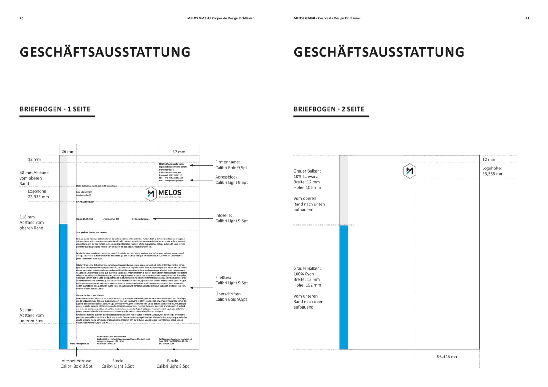 Melos, Corporate Design, vom Handbuch bis zur Anzeigenserie, Bild 1 von 7