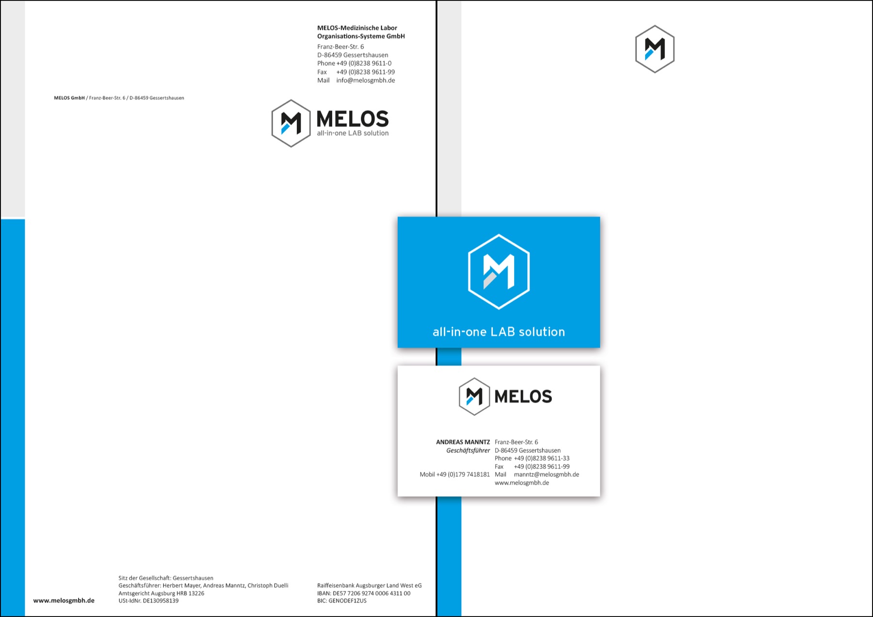 Melos, Corporate Design, vom Handbuch bis zur Anzeigenserie, Bild 2 von 7