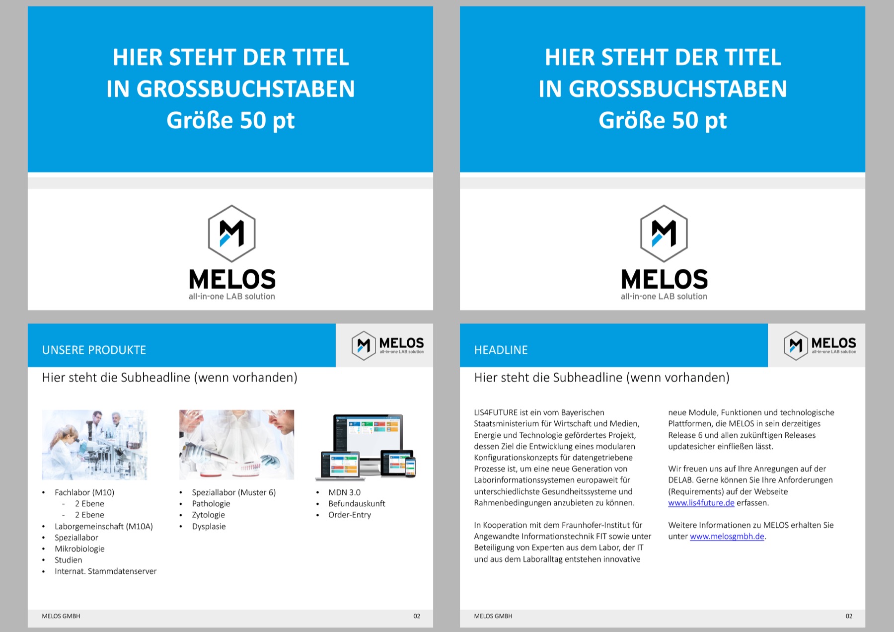 Melos, Corporate Design, vom Handbuch bis zur Anzeigenserie, Bild 3 von 7