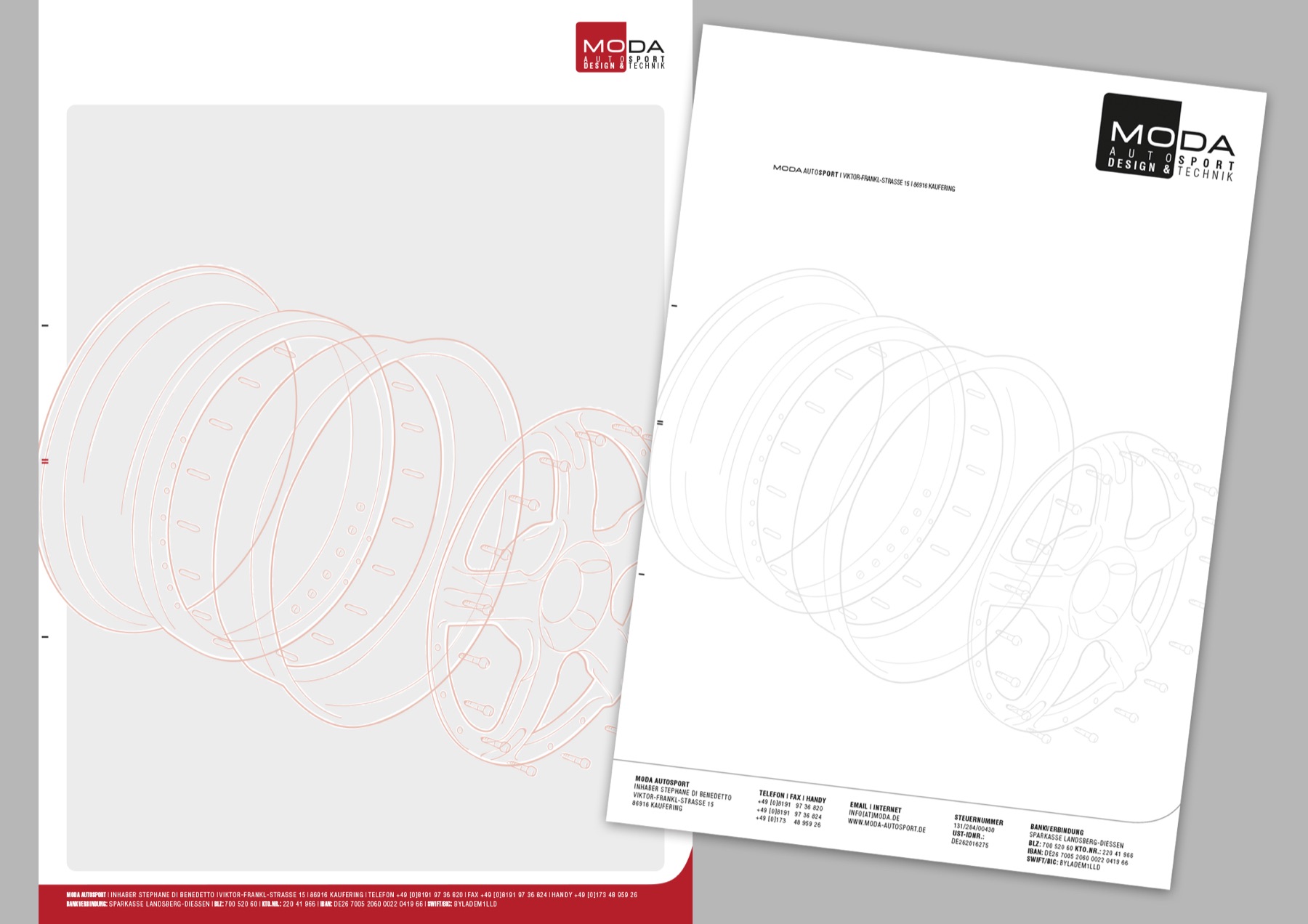 MODA, Neues Corporate Design für einen Tuning-Spezialisten, Bild 5 von 6